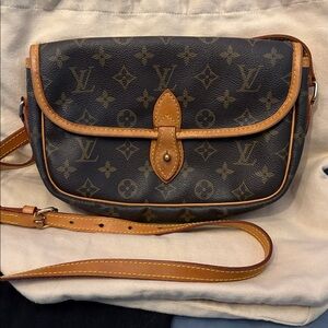Louis Vuitton Dark Brown Monogram Crossbody Bag